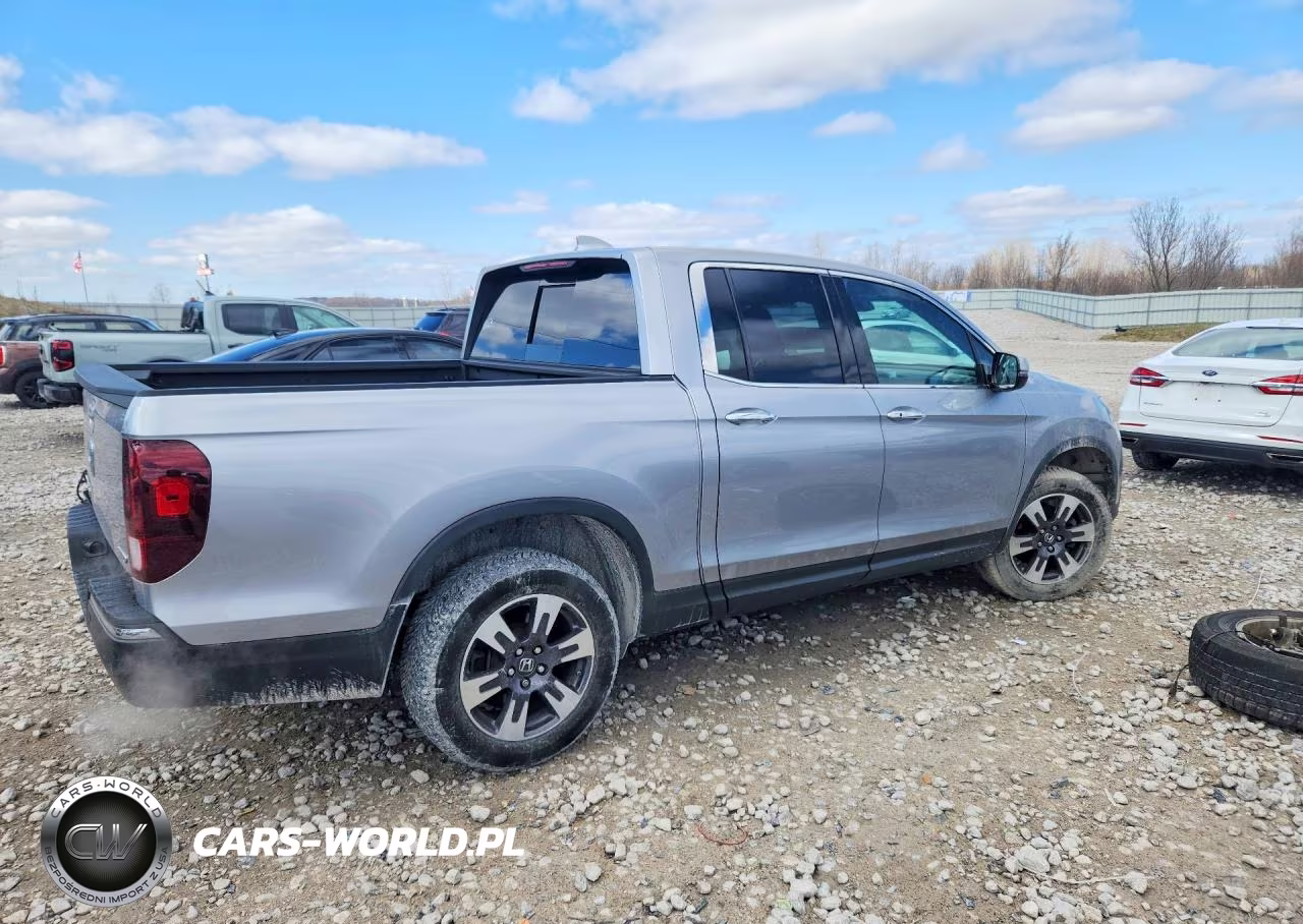 2019 Honda Ridgeline Rtl VIN:5FPYK3F77KB028554 - 3