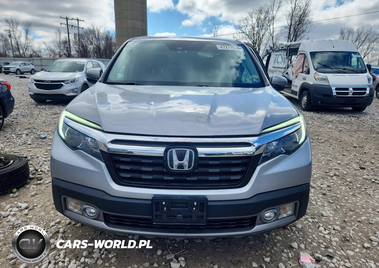 2019 Honda Ridgeline Rtl VIN:5FPYK3F77KB028554 - 5
