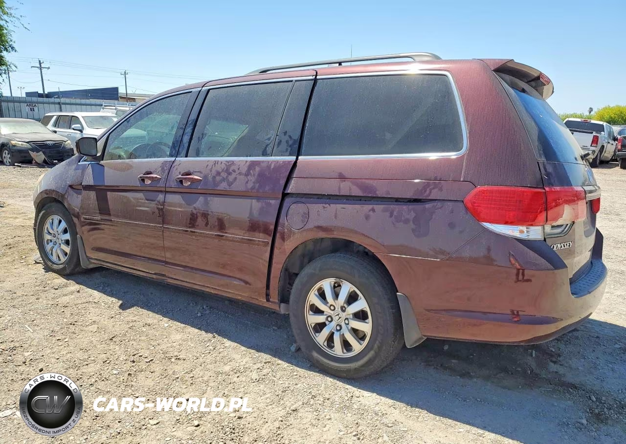 2009 Honda Odyssey Exl VIN:5FNRL38709B021608 - 2
