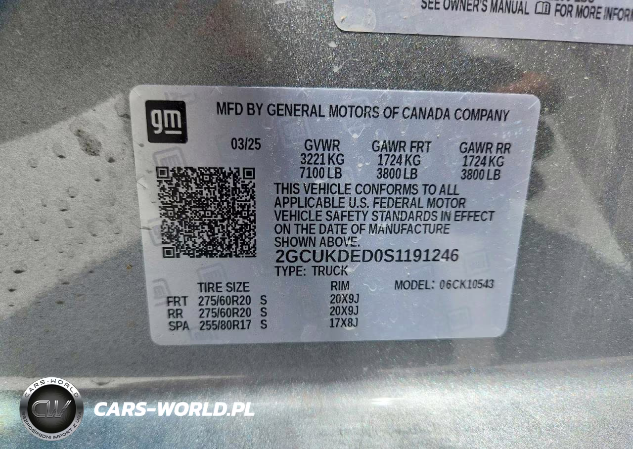 2025 Chevrolet Silverado K1500 Lt VIN:2GCUKDED0S1191246 - 13