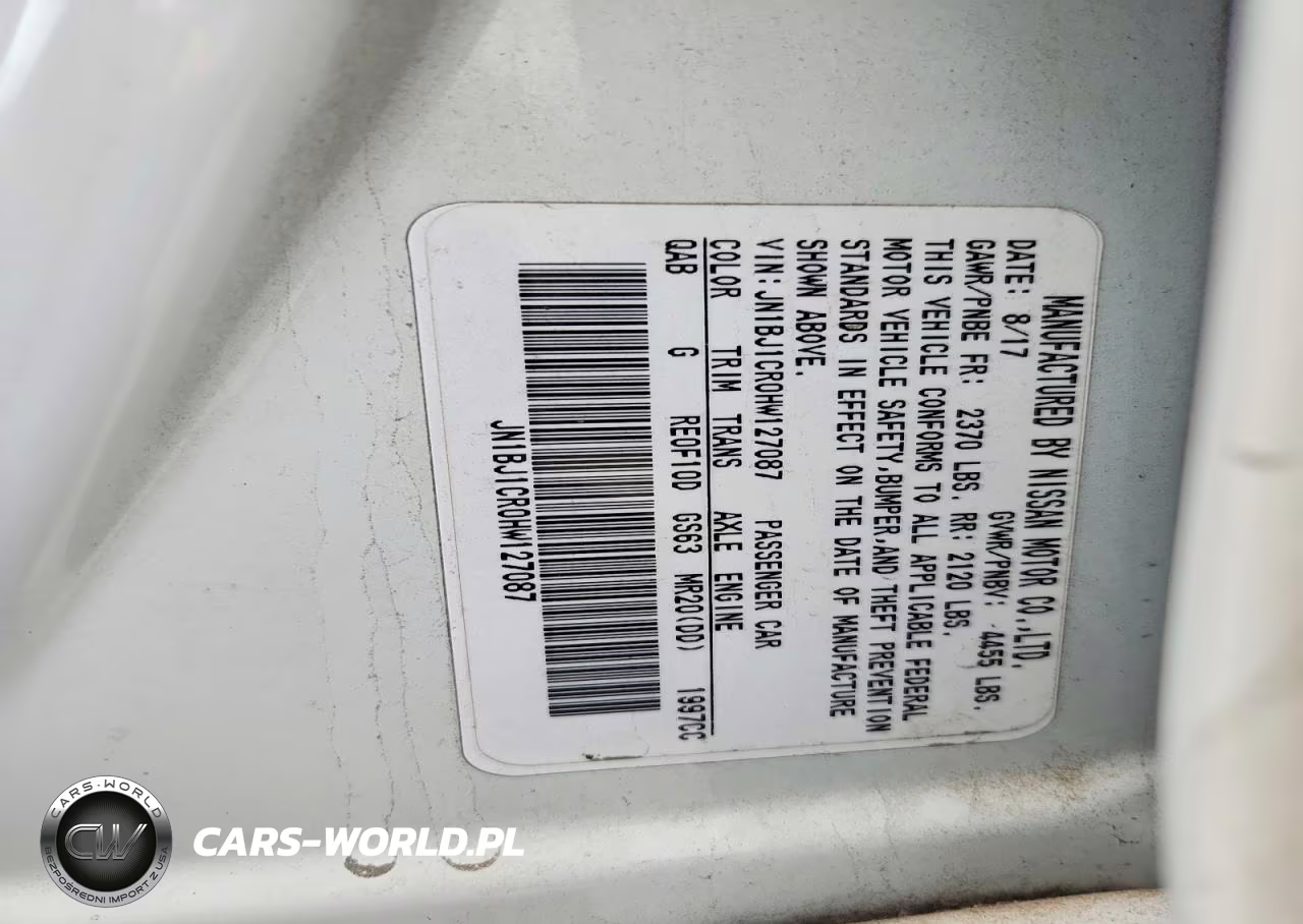 2017 Nissan Rogue Sport Sl VIN:JN1BJ1CR0HW127087 - 12