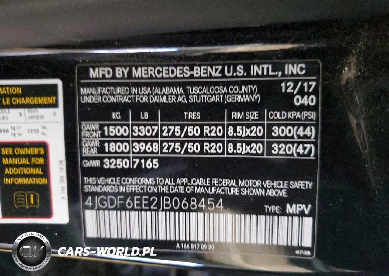 2018 Mercedes-Benz Gls 450 4Matic VIN:4JGDF6EE2JB068454 - 12