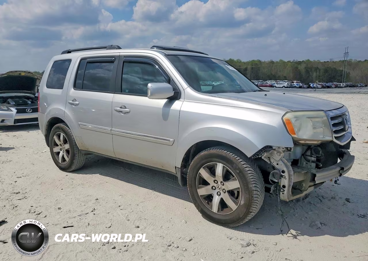 2012 Honda Pilot Touring VIN:5FNYF3H97CB024565 - 4