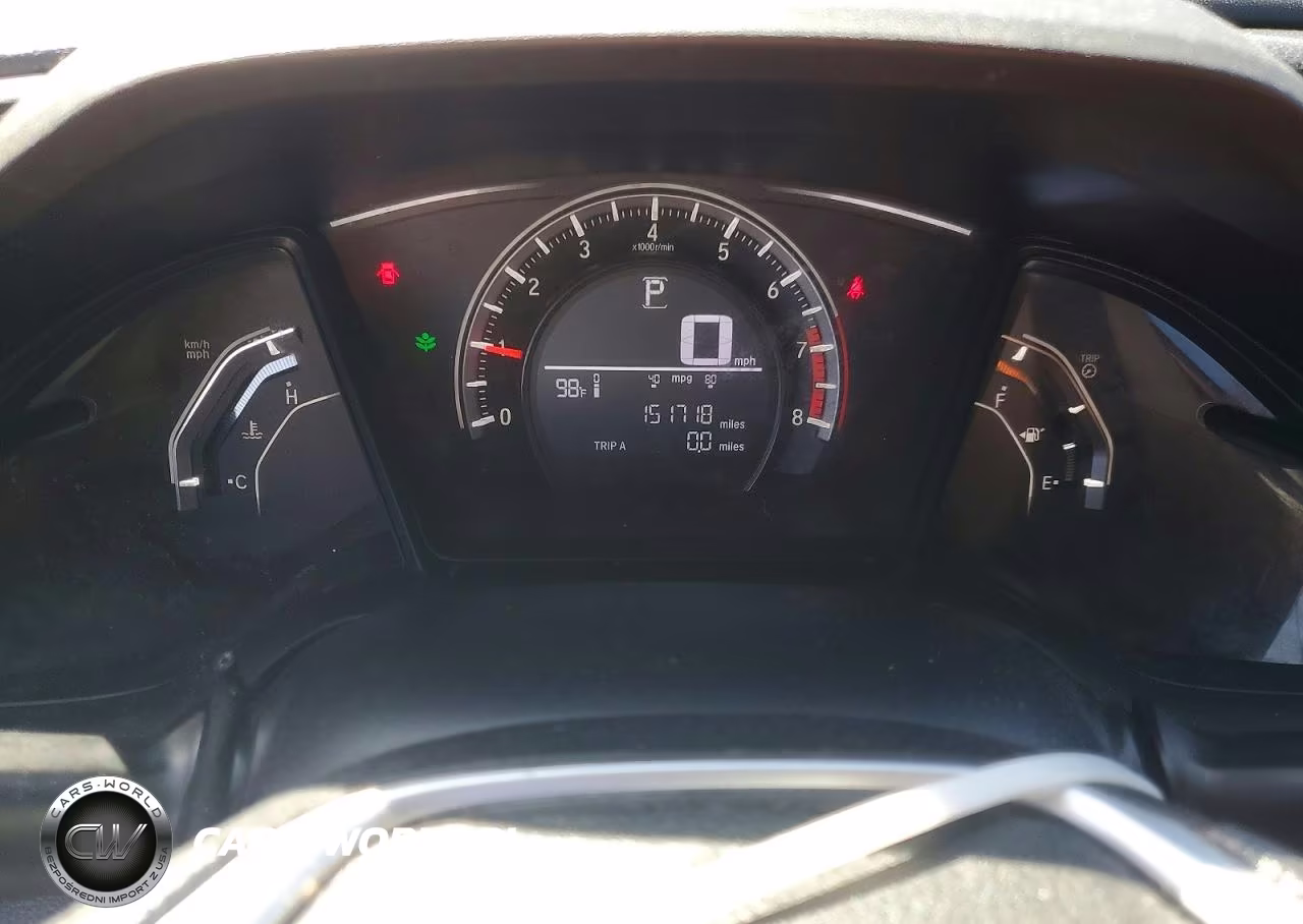 2016 Honda Civic Lx VIN:2HGFC4B08GH302374 - 9