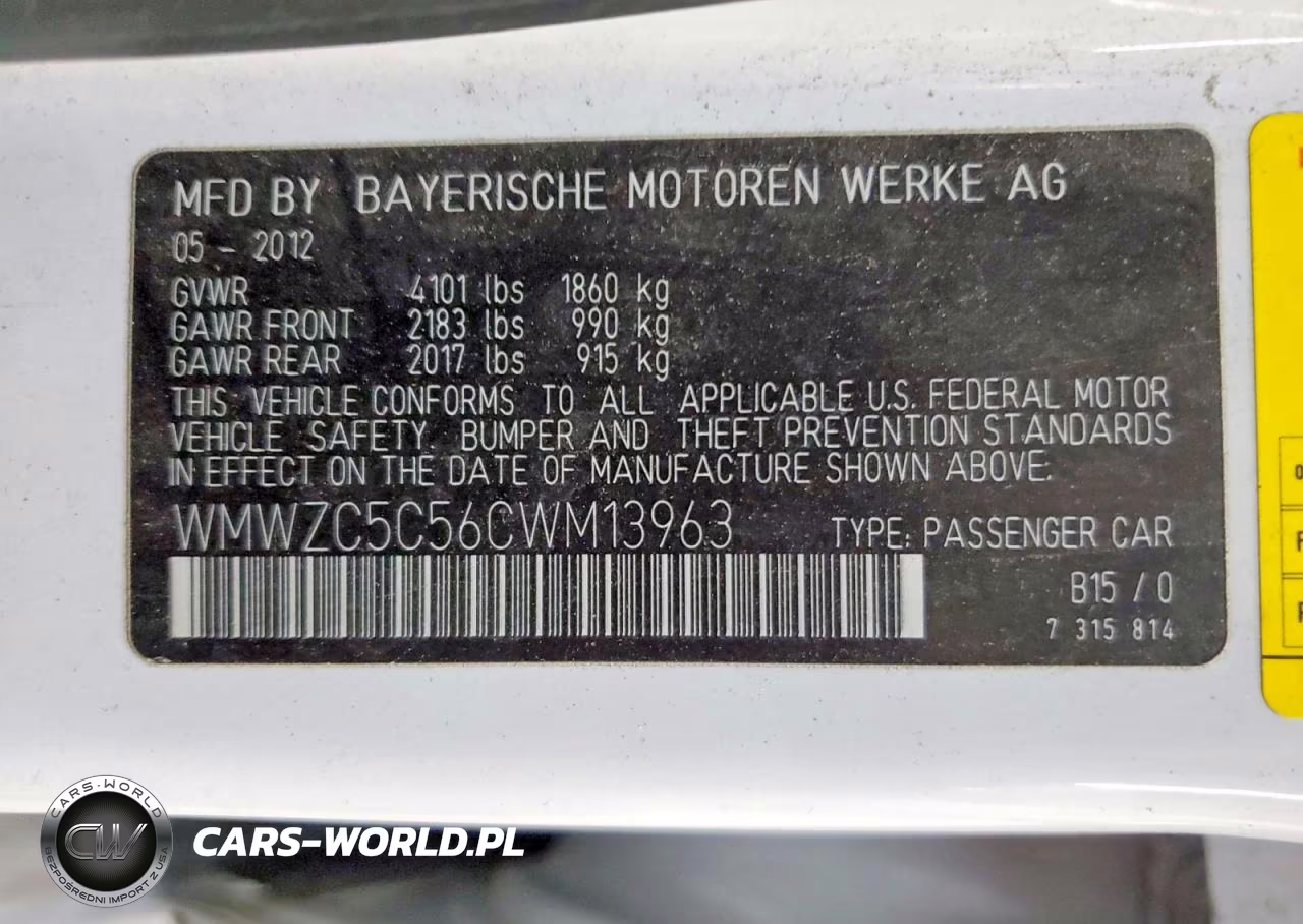 2012 Mini Cooper S Countryman VIN:WMWZC5C56CWM13963 - 12