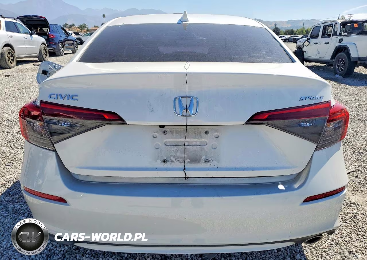 2022 Honda Civic Sport VIN:2HGFE2F56NH598268 - 6