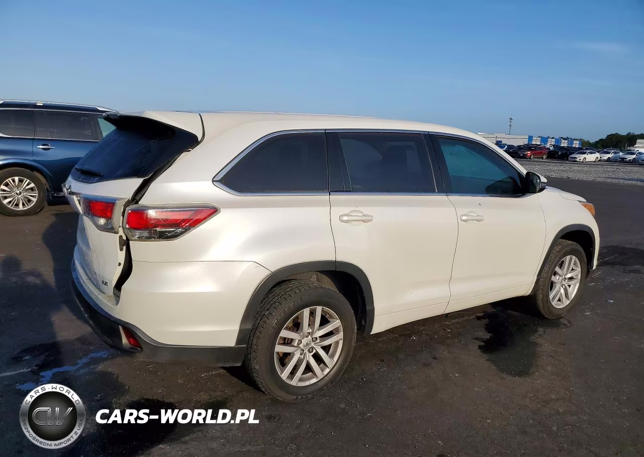 2015 Toyota Highlander Le VIN:5TDZARFHXFS015021 - 3