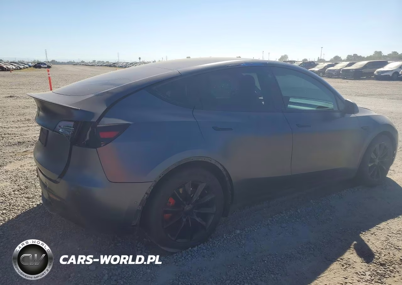 2022 Tesla Model Y VIN:7SAYGDEF5NF461614 - 3