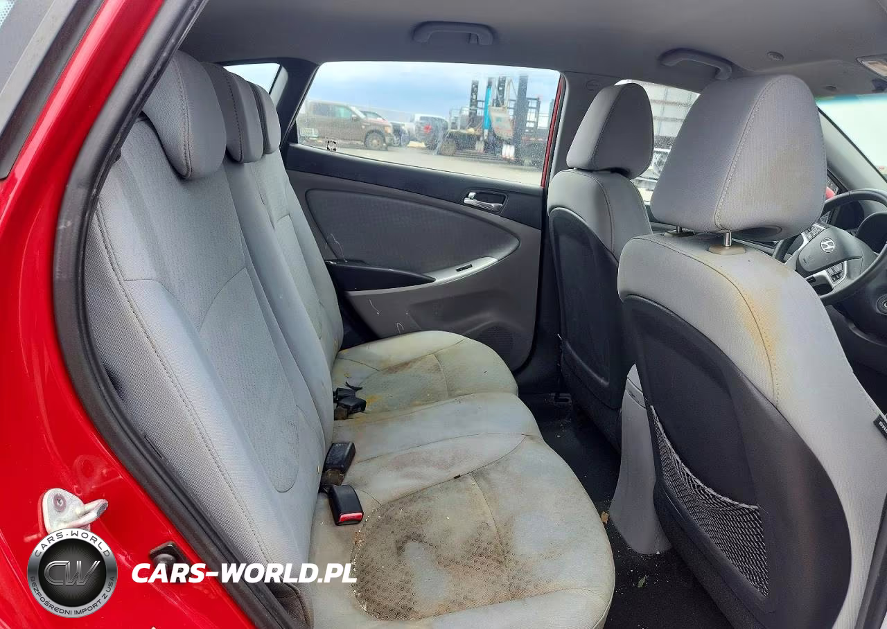 2013 Hyundai Accent Se VIN:KMHCU5AE3DU078596 - 10