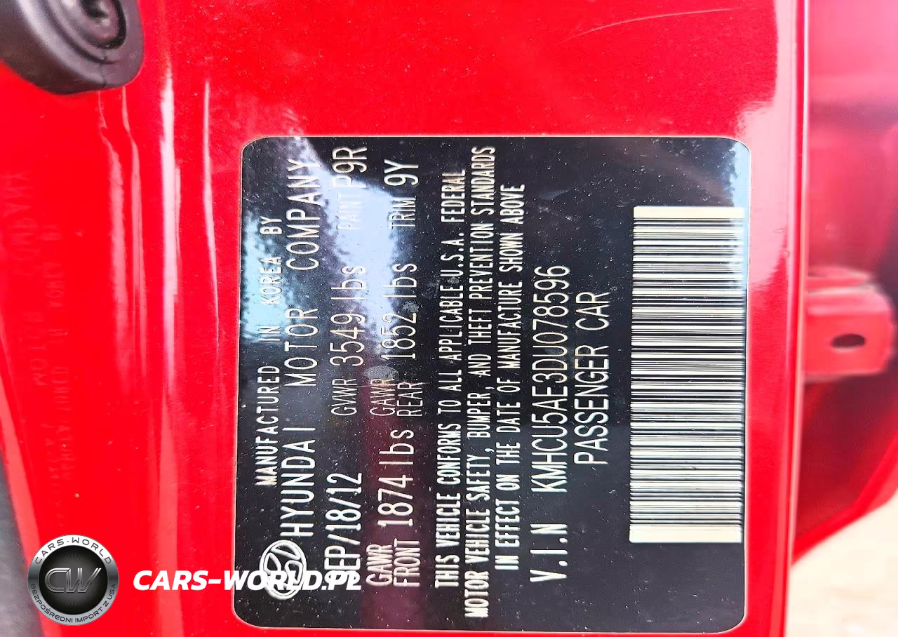 2013 Hyundai Accent Se VIN:KMHCU5AE3DU078596 - 12