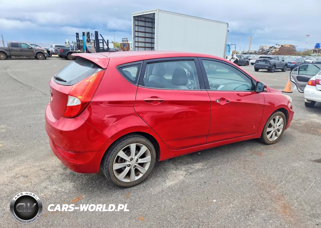 2013 Hyundai Accent Se VIN:KMHCU5AE3DU078596 - 3