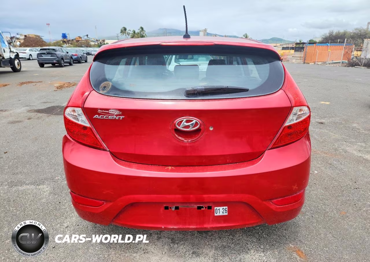 2013 Hyundai Accent Se VIN:KMHCU5AE3DU078596 - 6
