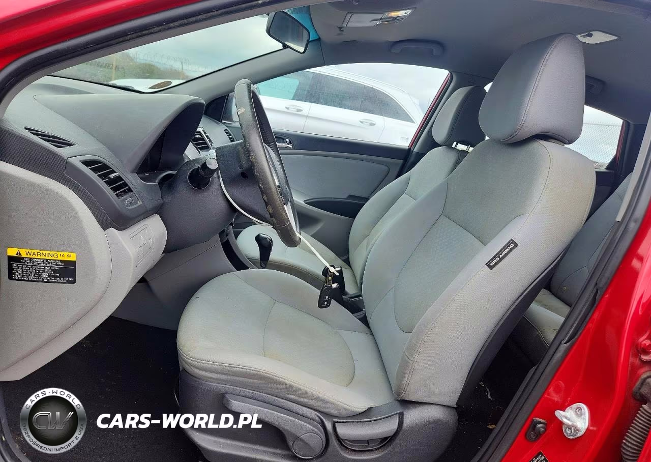 2013 Hyundai Accent Se VIN:KMHCU5AE3DU078596 - 7