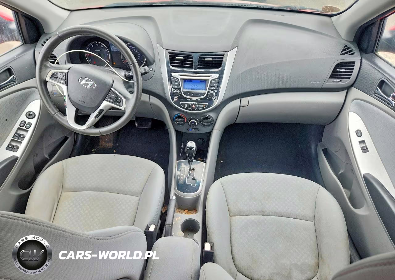 2013 Hyundai Accent Se VIN:KMHCU5AE3DU078596 - 8
