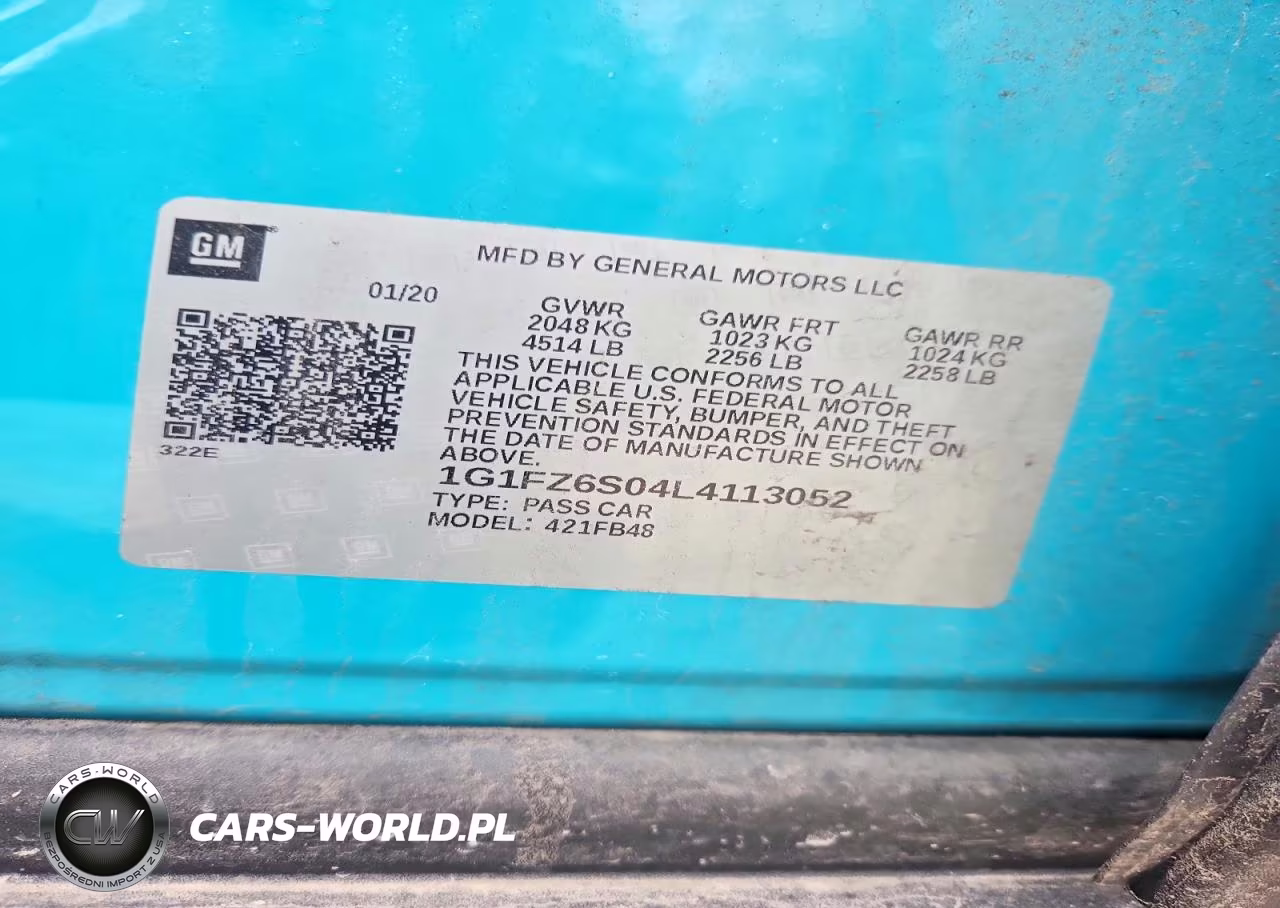 2020 Chevrolet Bolt Ev Premier VIN:1G1FZ6S04L4113052 - 12