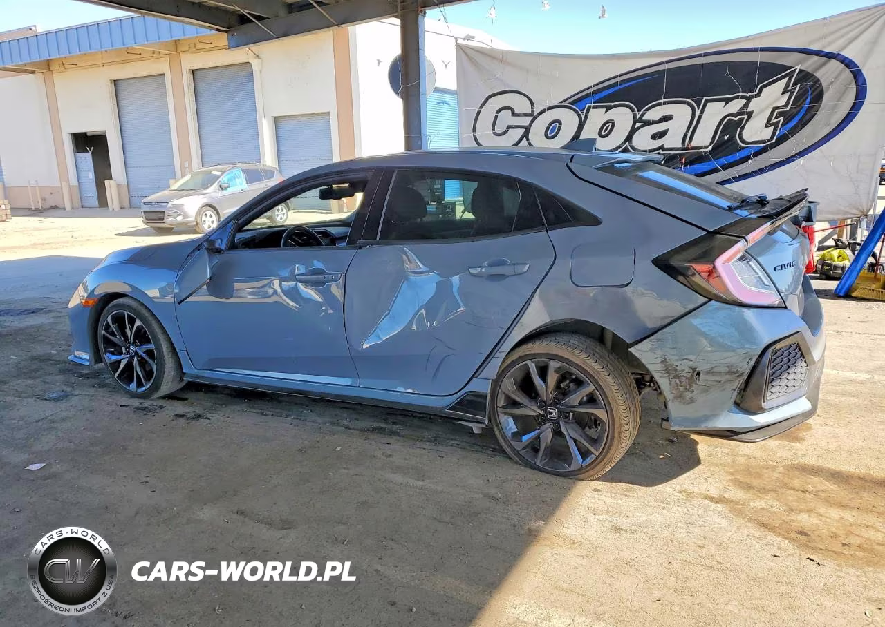 2019 Honda Civic Sport Touring VIN:SHHFK7H92KU421009 - 2