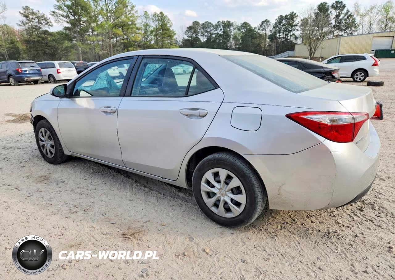 2016 Toyota Corolla L VIN:5YFBURHE4GP501314 - 2