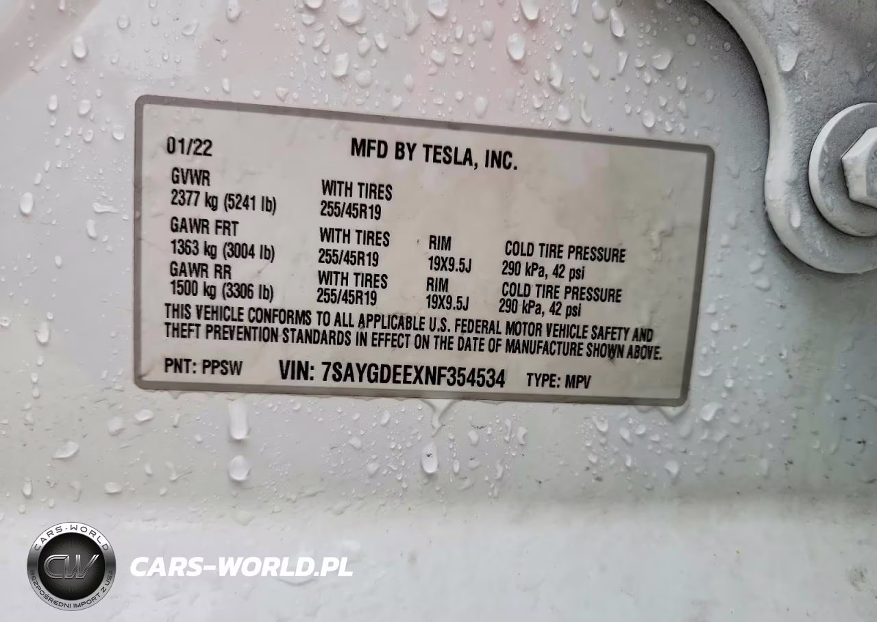 2022 Tesla Model Y VIN:7SAYGDEEXNF354534 - 13