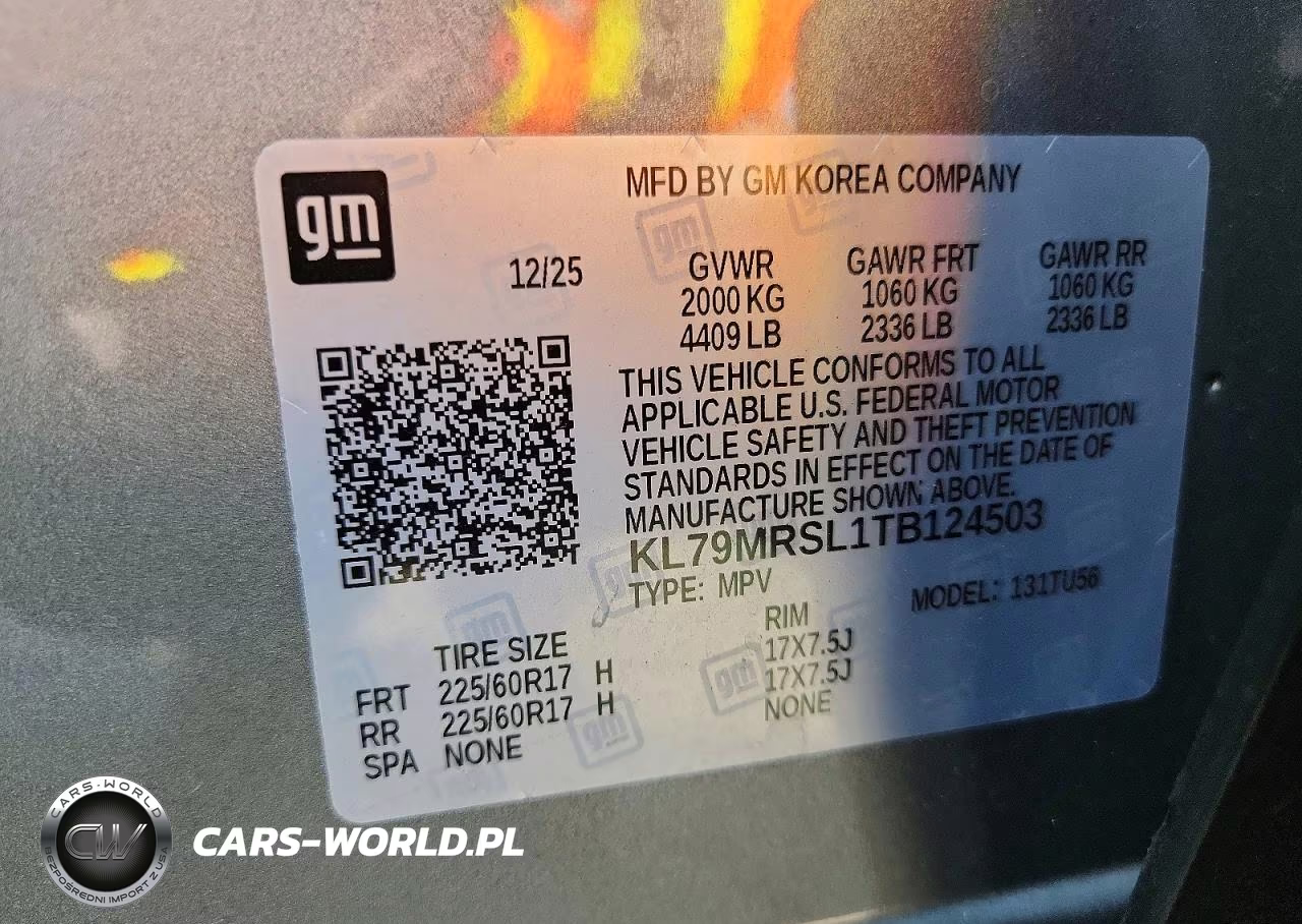 2026 Chevrolet Trailblazer Lt VIN:KL79MRSL1TB124503 - 13