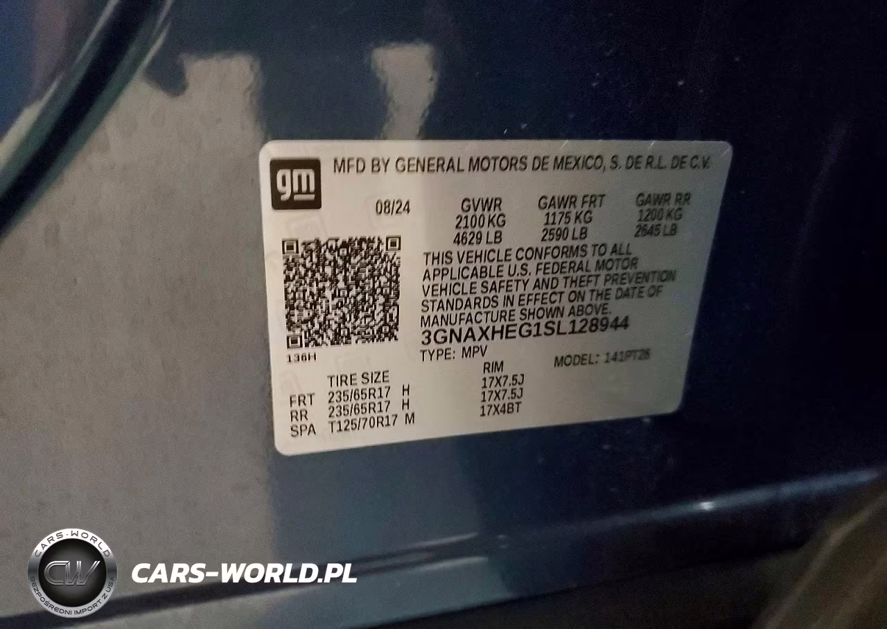 2025 Chevrolet Equinox Lt VIN:3GNAXHEG1SL128944 - 13