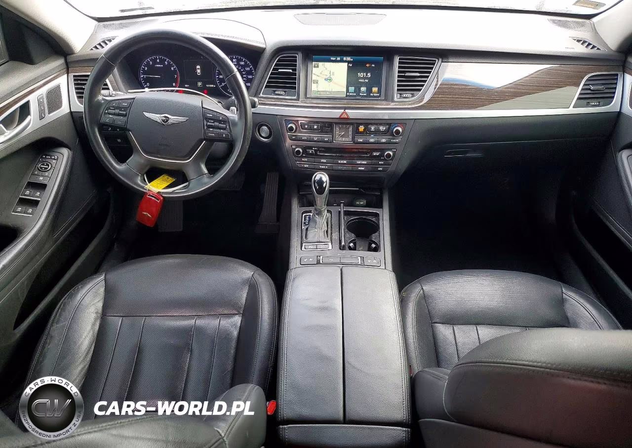2017 Genesis G80 3.8 VIN:KMHGN4JE2HU170104 - 8