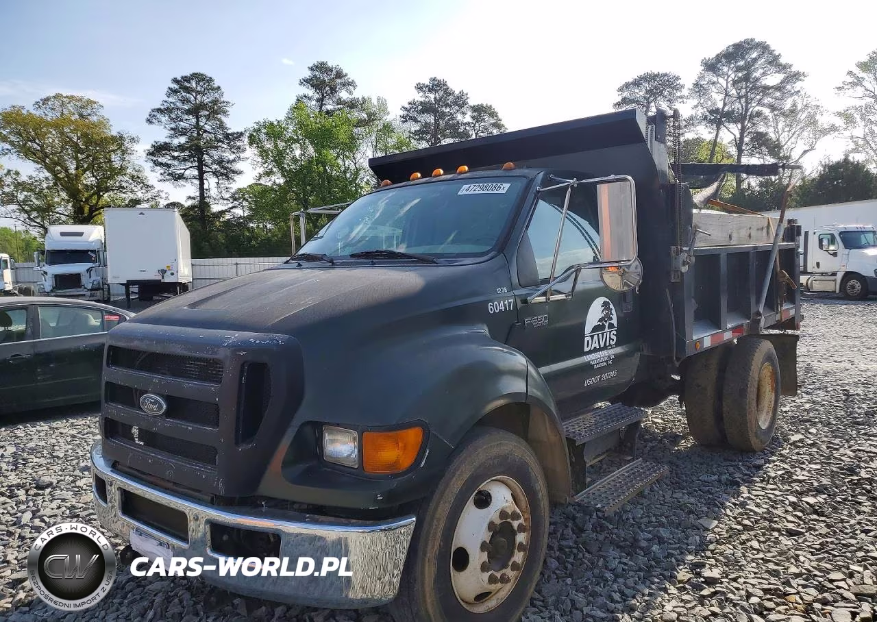 2005 Ford F650 Super Duty Dump Truck