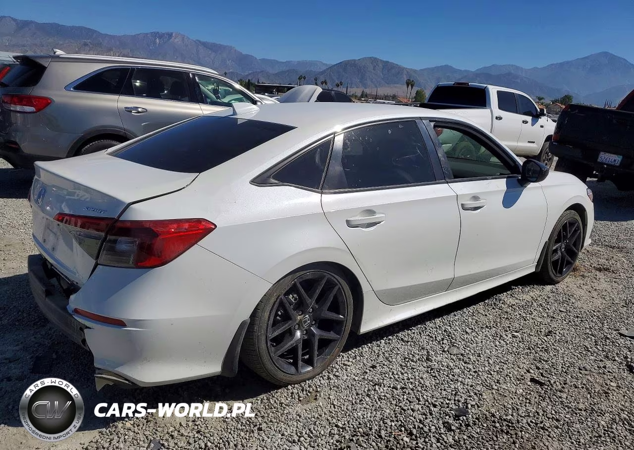 2022 Honda Civic Sport VIN:2HGFE2F58NH587949 - 3