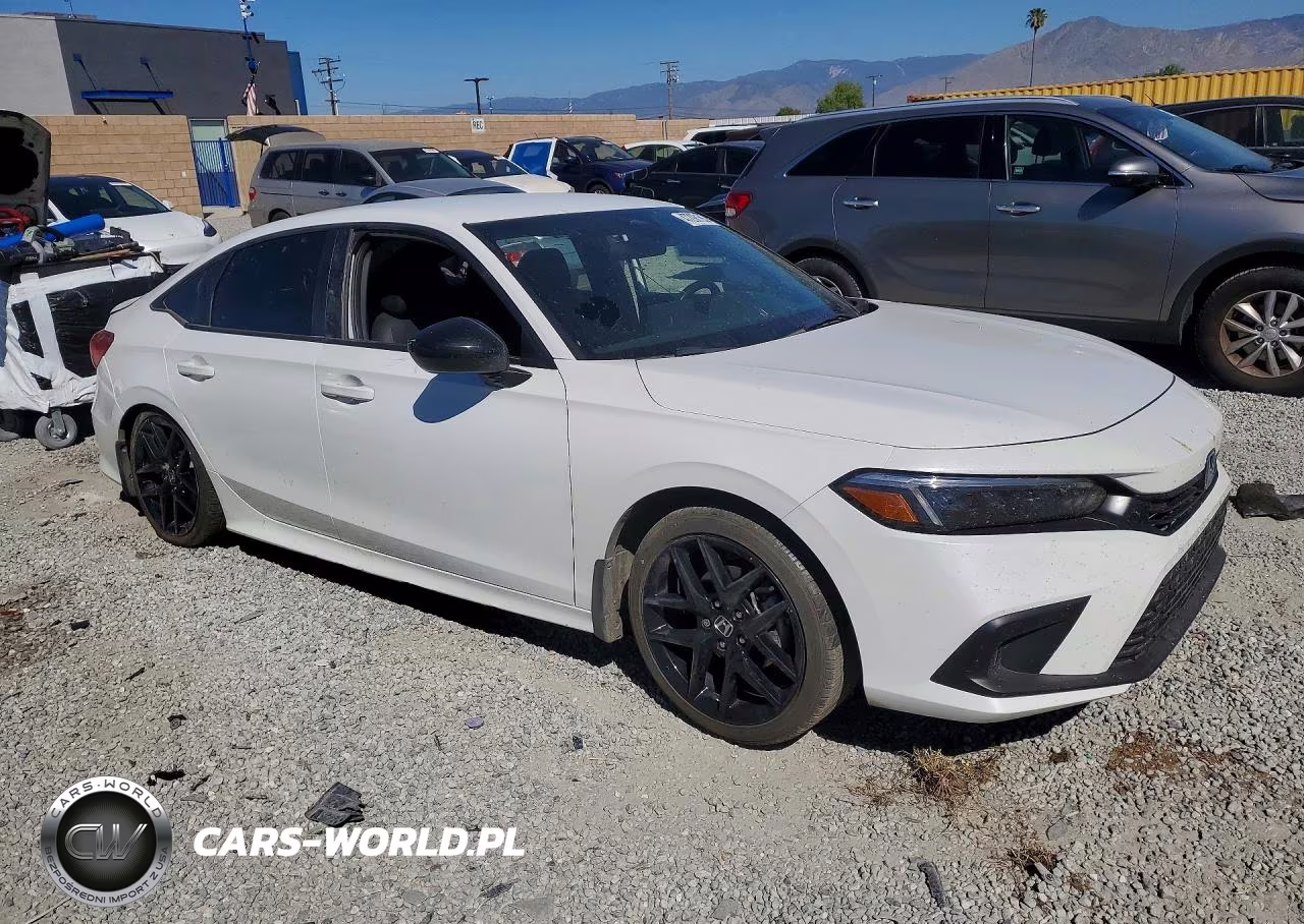 2022 Honda Civic Sport VIN:2HGFE2F58NH587949 - 4