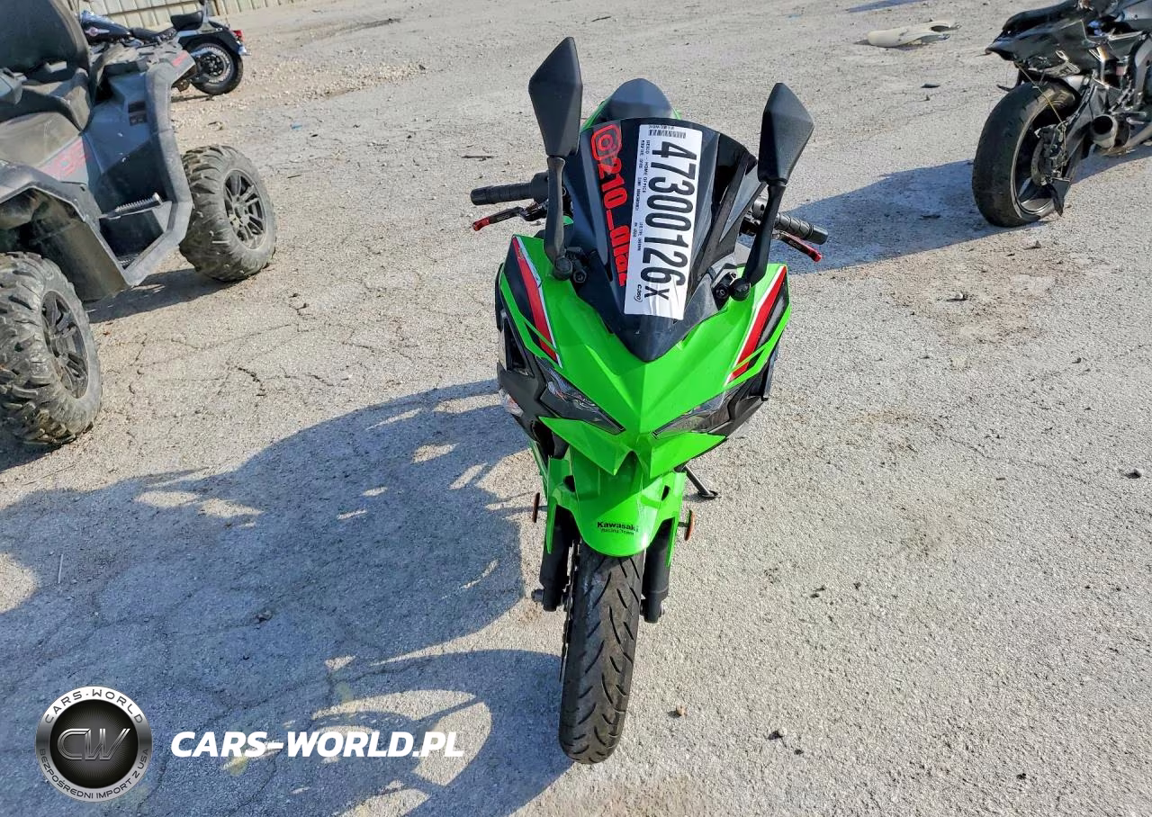 2024 Kawasaki Ex500 H VIN:ML5EXGH14RDA25350 - 2