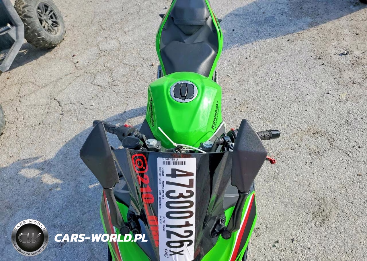2024 Kawasaki Ex500 H VIN:ML5EXGH14RDA25350 - 5