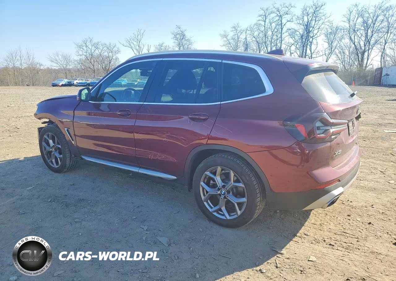 2022 BMW X3 xDrive30I VIN:5UX53DP05N9K85936 - 2