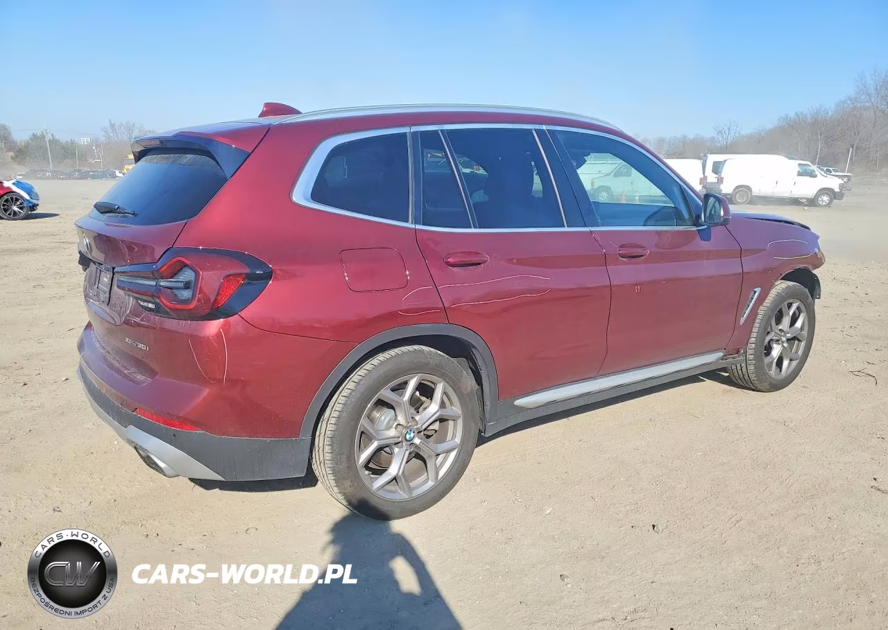 2022 BMW X3 xDrive30I VIN:5UX53DP05N9K85936 - 3