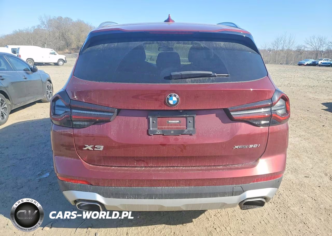 2022 BMW X3 xDrive30I VIN:5UX53DP05N9K85936 - 6