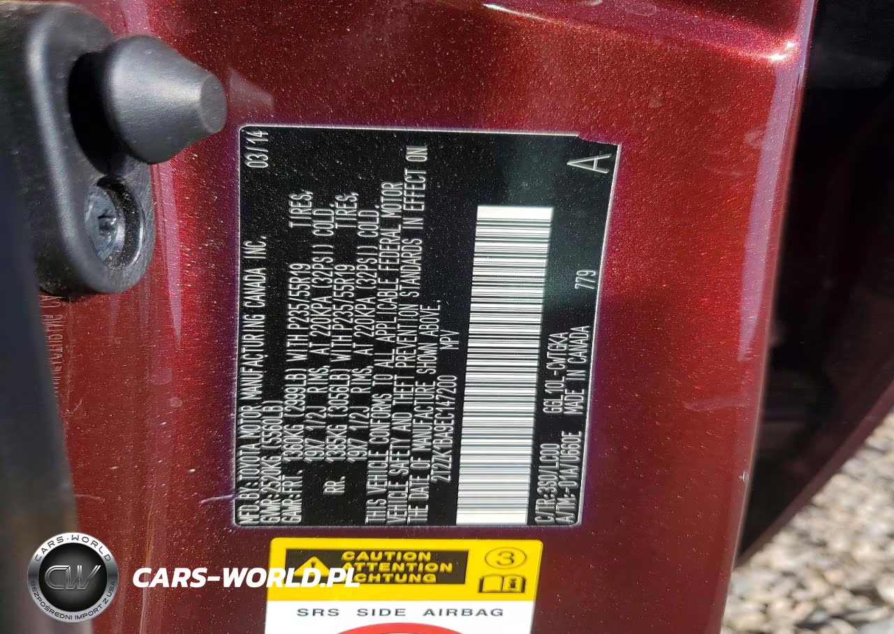 2014 Lexus Rx 350 Base VIN:2T2ZK1BA9EC147200 - 13