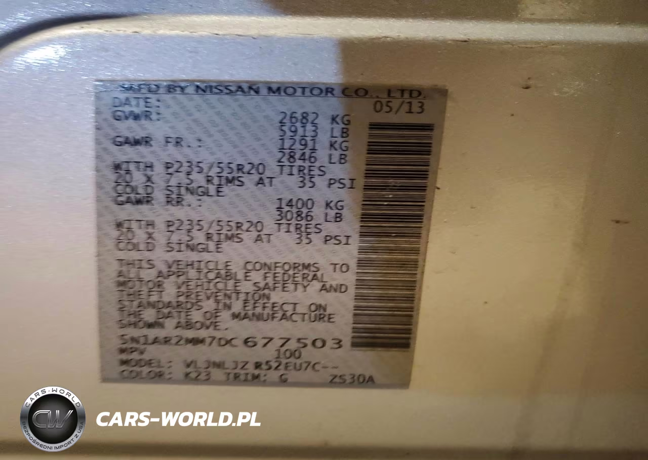2013 Nissan Pathfinder S VIN:5N1AR2MM7DC677503 - 12