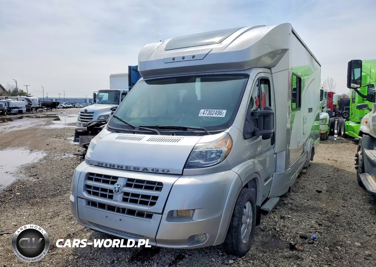 2016 Winnebago Cutawayvan VIN:3C7WRVLD3FE507280 - 2