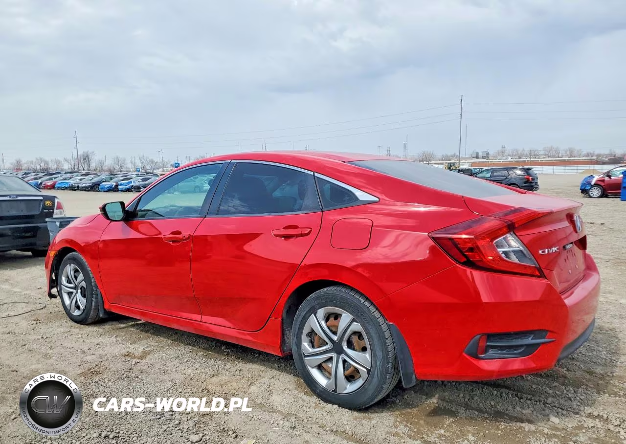 2017 Honda Civic Lx VIN:2HGFC2F51HH533600 - 2