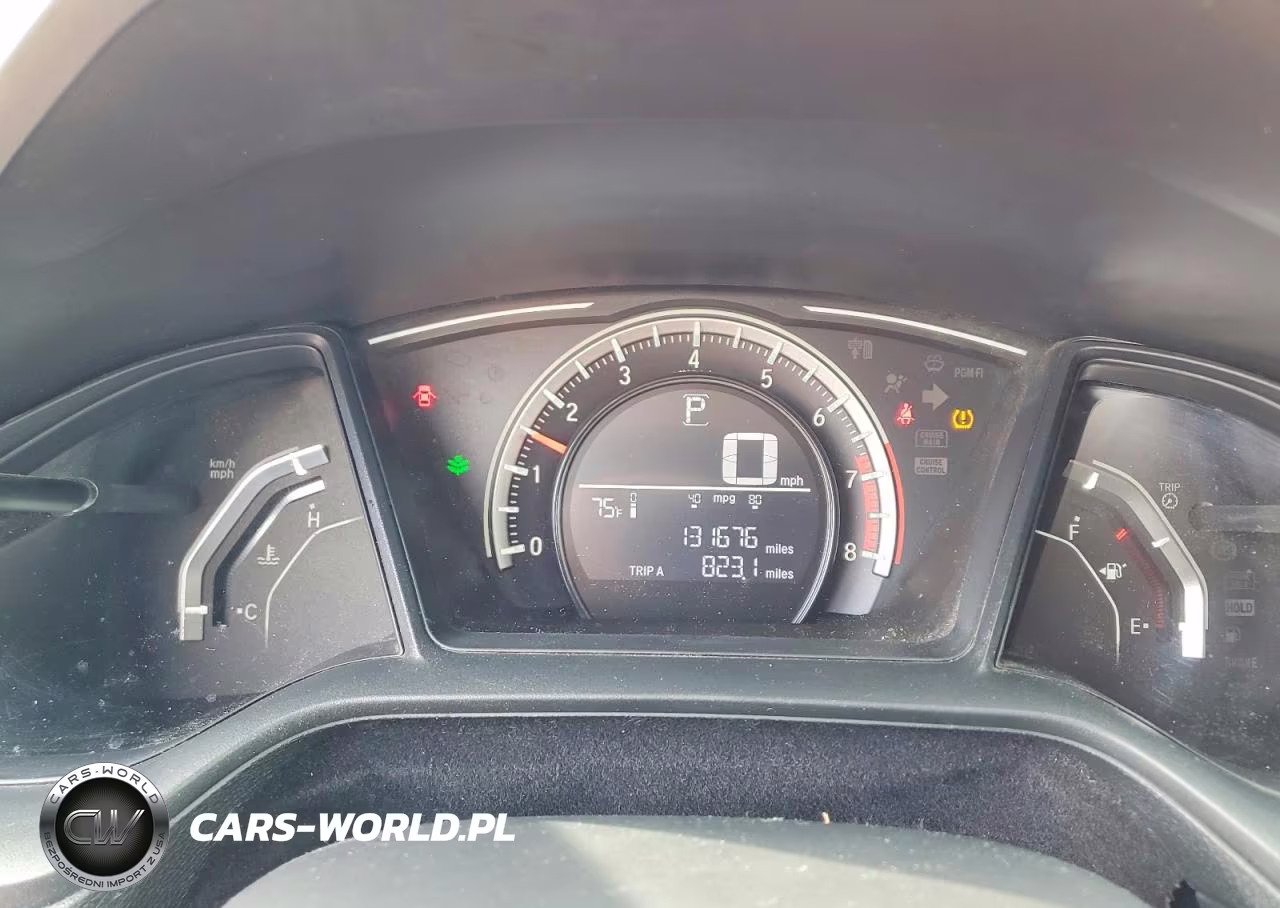 2017 Honda Civic Lx VIN:2HGFC2F51HH533600 - 9