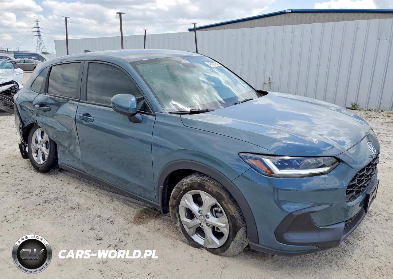 2025 Honda Hr-V Lx VIN:3CZRZ1H31SM744914 - 4