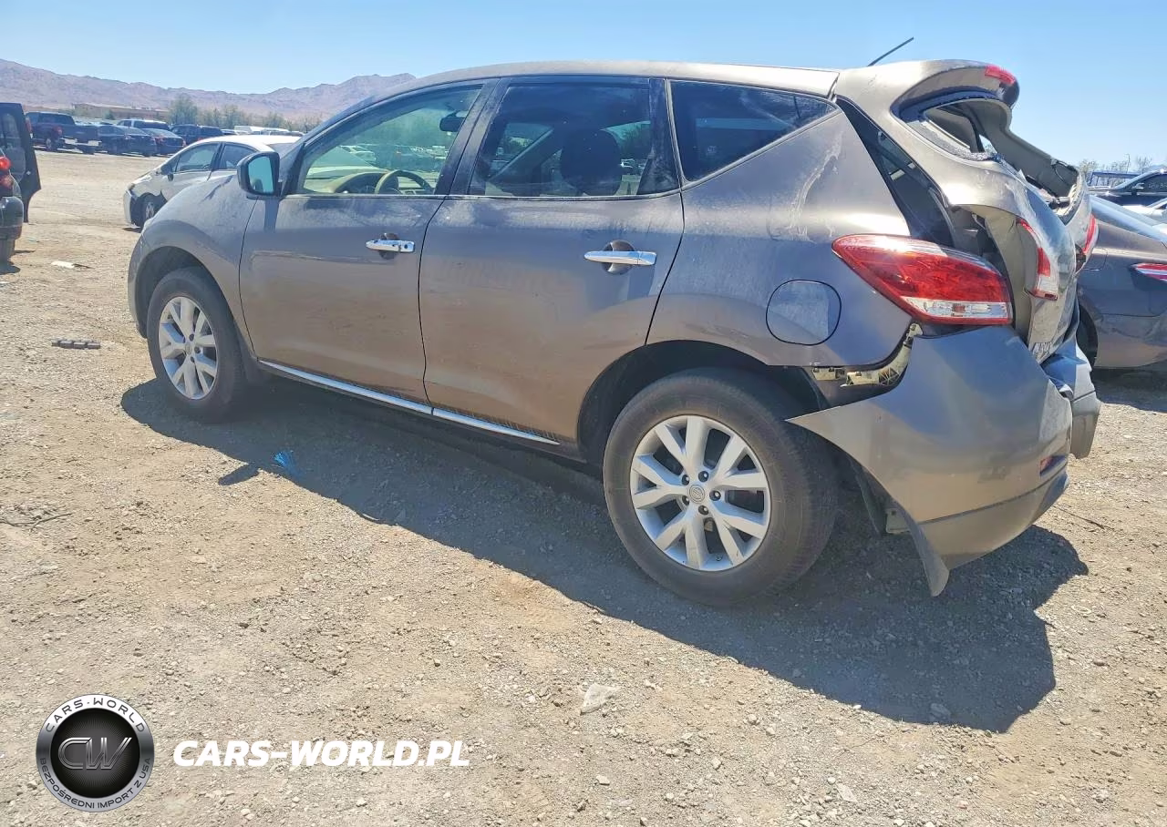 2013 Nissan Murano S VIN:JN8AZ1MU1DW201698 - 2