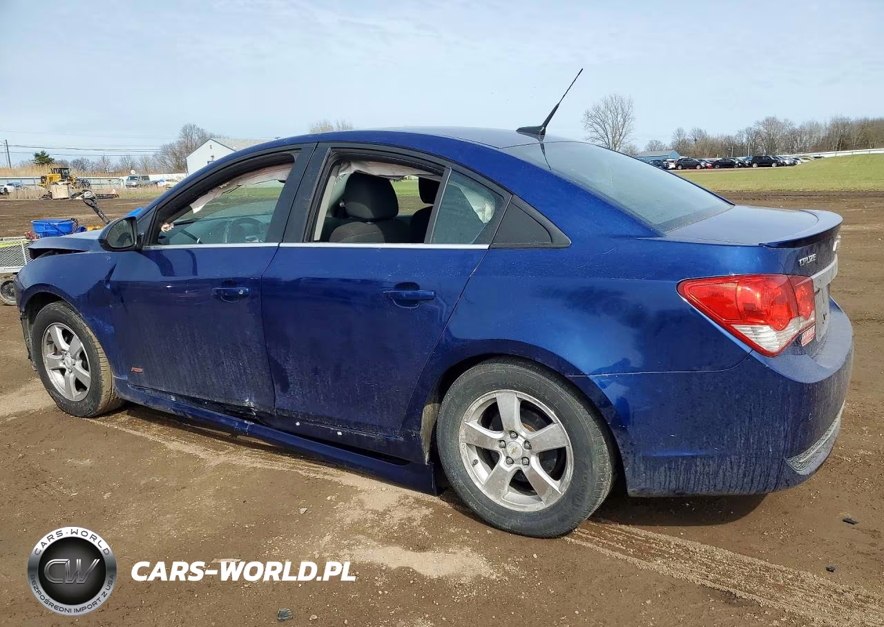 2012 Chevrolet Cruze Lt VIN:1G1PF5SC3C7108442 - 2