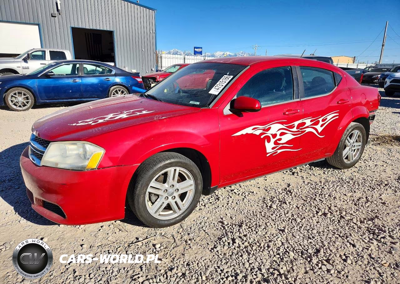 2012 Dodge Avenger Sxt – zdjęcie 1 z 13