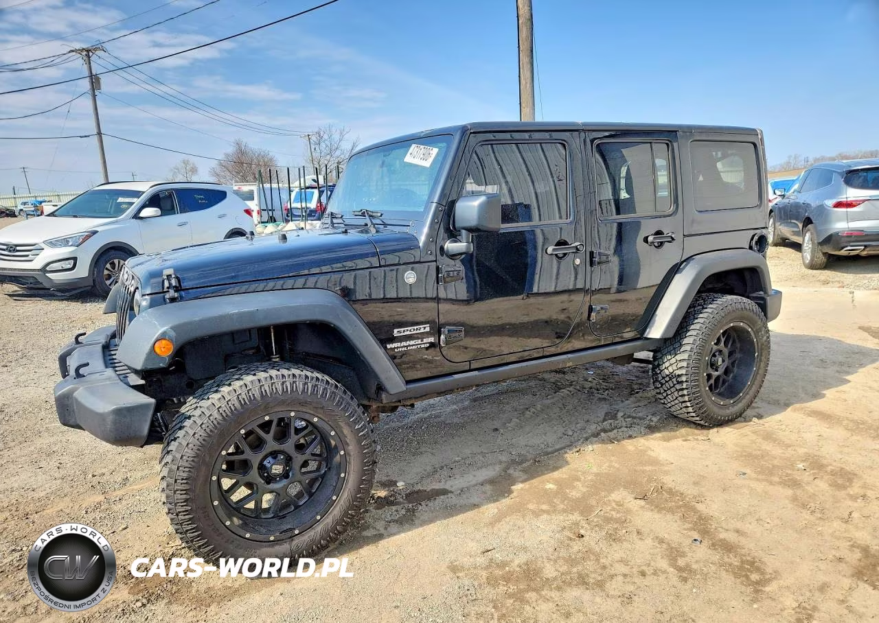 2015 Jeep Wrangler Unlimited Sport VIN:1C4BJWDG2FL613311 - 1