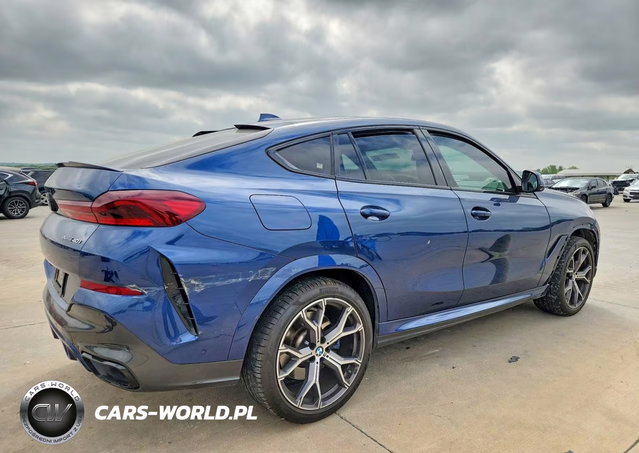 2021 BMW X6 xDrive40I VIN:5UXCY6C01M9G87058 - 3
