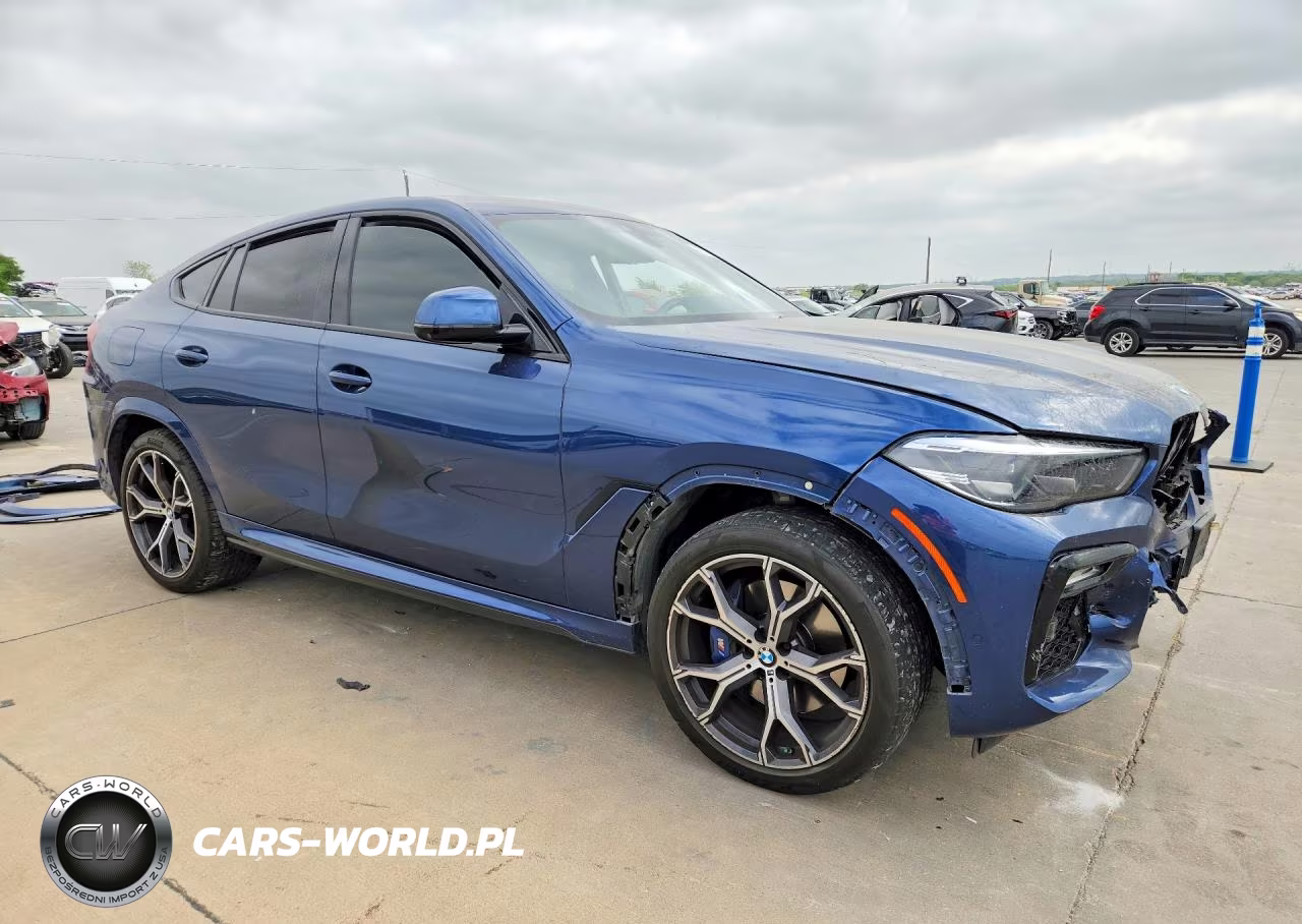2021 BMW X6 xDrive40I VIN:5UXCY6C01M9G87058 - 4