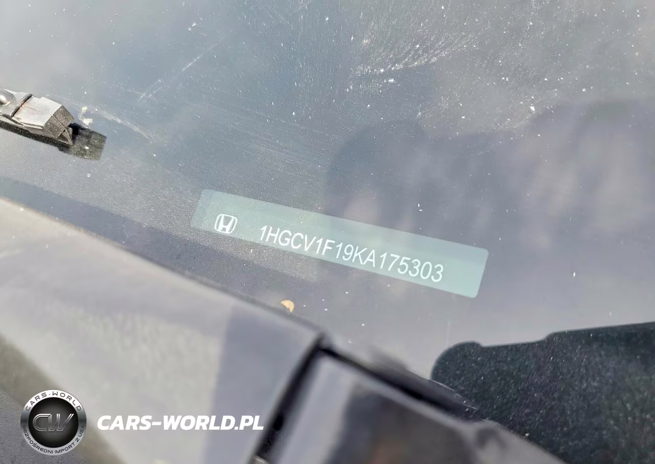 2019 Honda Accord Lx VIN:1HGCV1F19KA175303 - 12