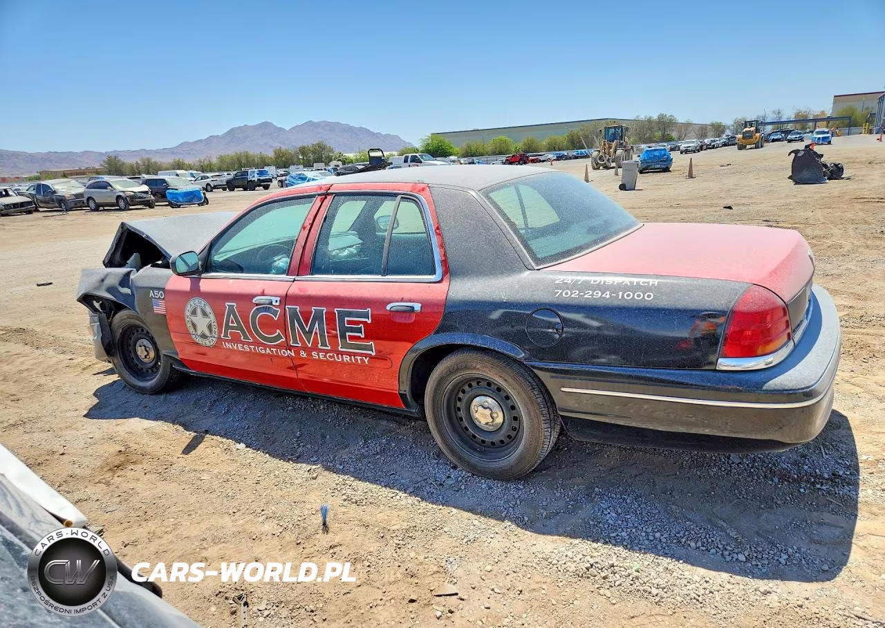1998 Ford Crown Victoria Police Interceptor VIN:2FAFP71WXWX159951 - 2
