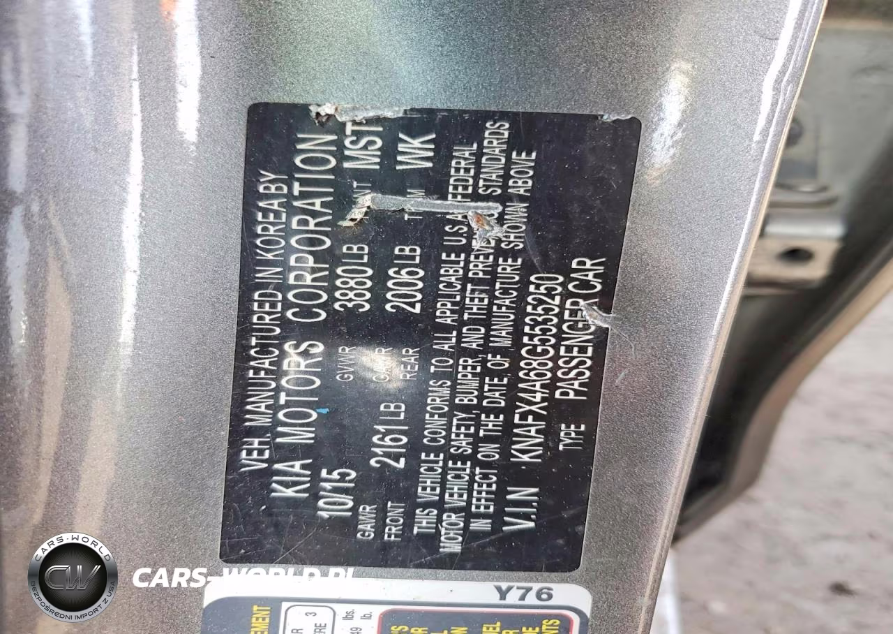 2016 Kia Forte Lx VIN:KNAFX4A68G5535250 - 12