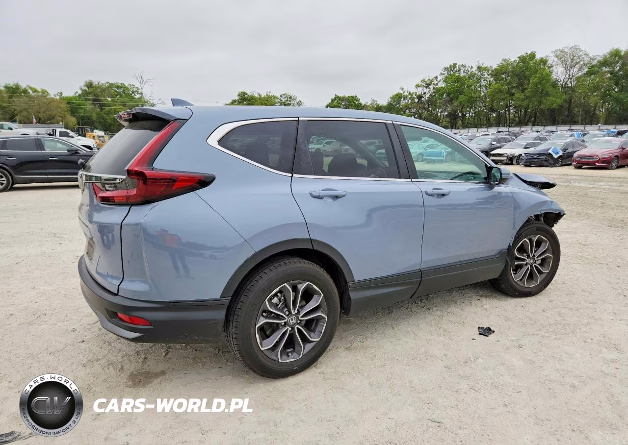 2022 Honda Cr-V Ex VIN:5J6RW1H58NA001100 - 3