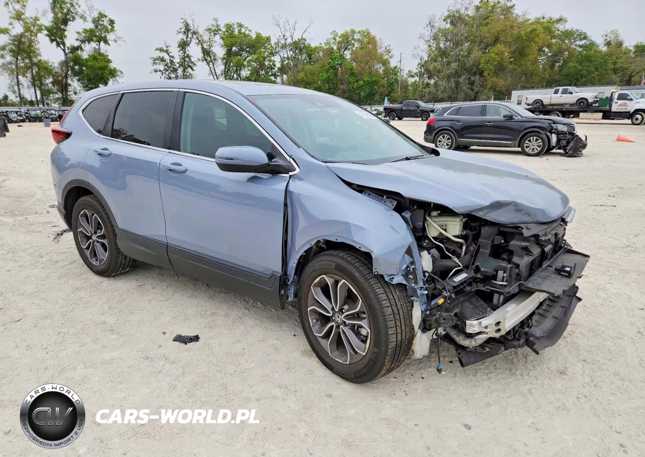 2022 Honda Cr-V Ex VIN:5J6RW1H58NA001100 - 4
